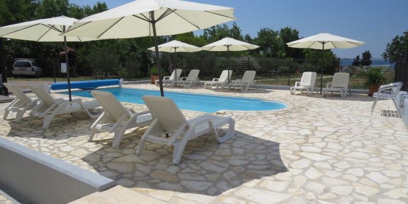 Ferienwohnung in Kroatien Pool