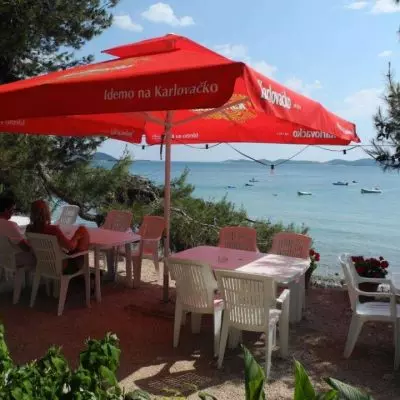 Blick Restaurant Autocamp Nordsee Kroatien
